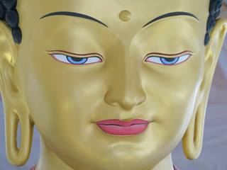 Cara de Buda en sakya drogon ling